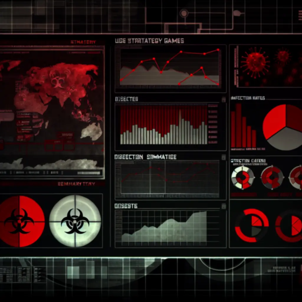 Ekran podsumowania gry Plague Inc. z danymi statystycznymi o przebiegu pandemii.